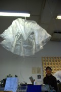Jellyfish, kinetic object by Keiko Takahashi