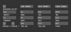 parameters simulation